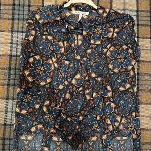 BCBGeneration Floral Blouse